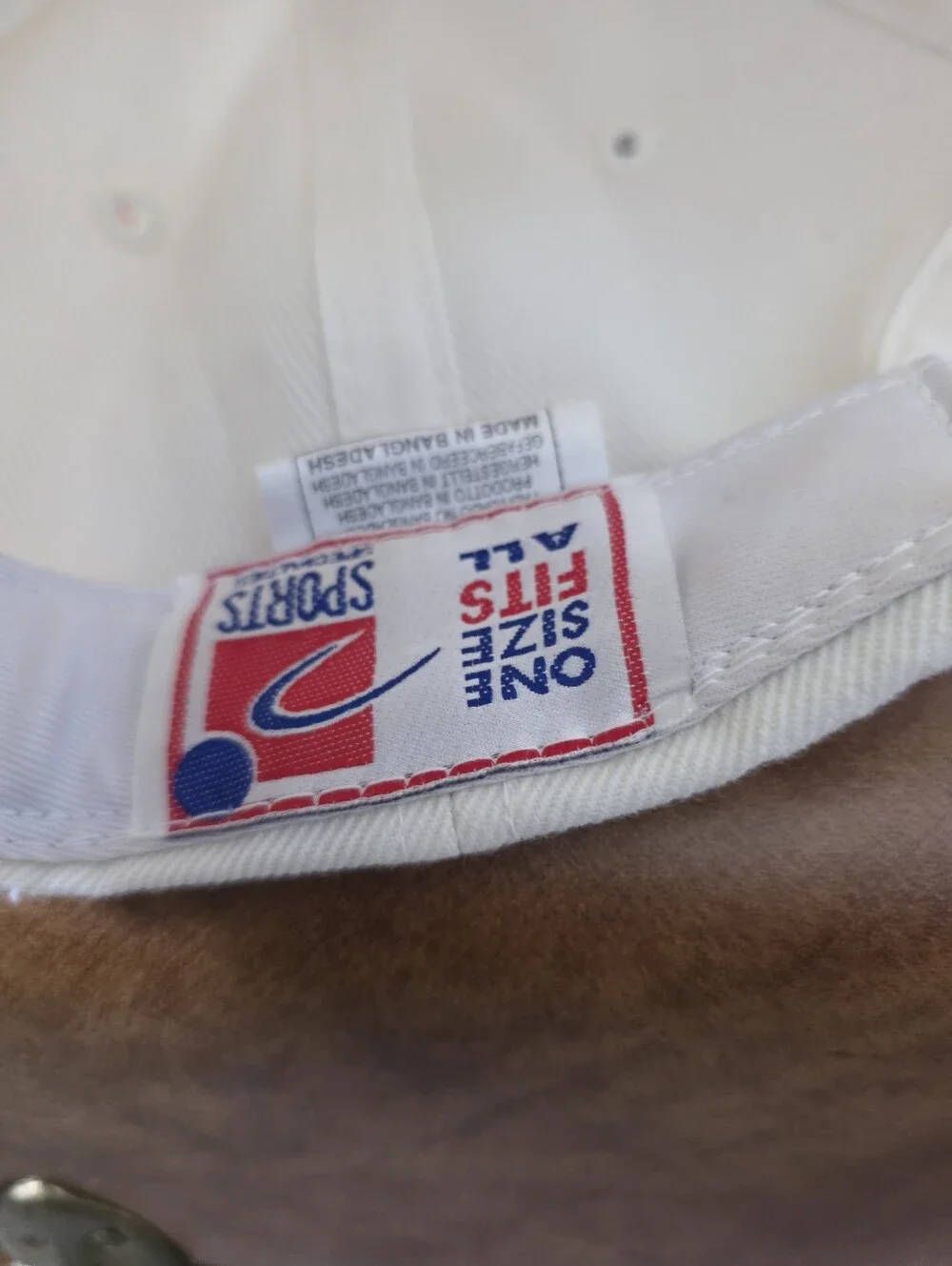 VTG Genuine Merchandise White/Navy Boston Red Sox Baseball Cap One Size